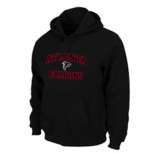 Atlanta Falcons Heart & Soul Pullover Hoodie D.Blue