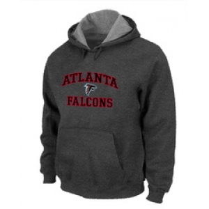 Atlanta Falcons Heart & Soul Pullover Hoodie D.Grey