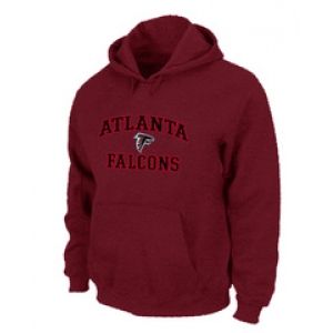 Atlanta Falcons Heart & Soul Pullover Hoodie Red
