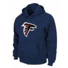 Atlanta Falcons Logo Pullover Hoodie D.Blue