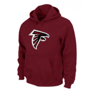 Atlanta Falcons Logo Pullover Hoodie RED