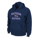 Baltimore Ravens Heart & Soul Pullover Hoodie D.Blue