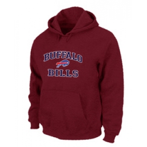 Buffalo Bills Heart & Soul Pullover Hoodie Red