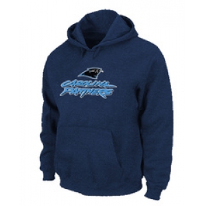 Carolina Panthers Authentic Logo Pullover Hoodie D.Blue