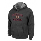 Chicago Bears Heart & Soul Pullover Hoodie D.Grey