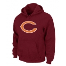 Chicago Bears Logo Pullover Hoodie RED