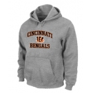 Cincinnati Bengals Heart & Soul Pullover Hoodie Grey