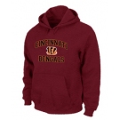 Cincinnati Bengals Heart & Soul Pullover Hoodie Red