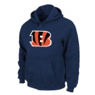 Cincinnati Bengals Logo Pullover Hoodie D.Blue