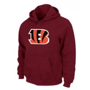Cincinnati Bengals Logo Pullover Hoodie RED
