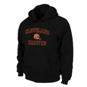 Cleveland Browns Heart & Soul Pullover Hoodie Black