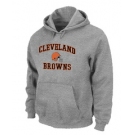 Cleveland Browns Heart & Soul Pullover Hoodie Grey