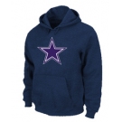 Dallas Cowboys Logo Pullover Hoodie D.Blue