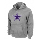 Dallas Cowboys Logo Pullover Hoodie Grey