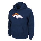 Denver Broncos Logo Pullover Hoodie D.Blue