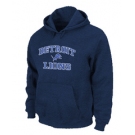 Detroit Lions Heart & Soul Pullover Hoodie D.Blue