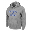 Detroit Lions Heart & Soul Pullover Hoodie Grey