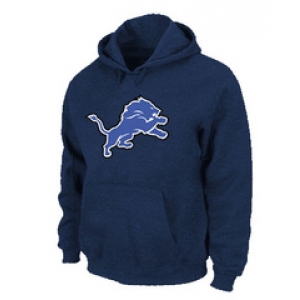 Detroit Lions Logo Pullover Hoodie D.Blue