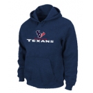 Houston Texans Authentic Logo Pullover Hoodie D.Blue