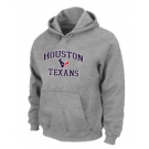 Houston Texans Heart & Soul Pullover Hoodie Grey