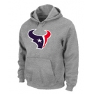 Houston Texans Logo Pullover Hoodie Grey