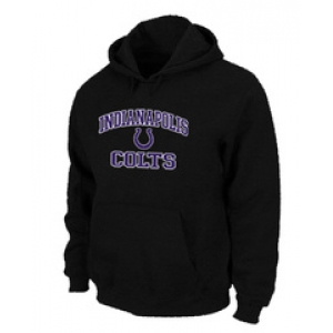 Indianapolis Colts Heart & Soul Pullover Hoodie Black