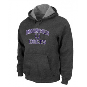 Indianapolis Colts Heart & Soul Pullover Hoodie D.Grey