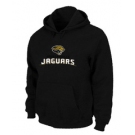 Jacksonville Jaguars Authentic Logo Pullover Hoodie Black