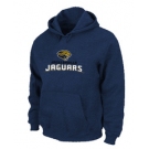 Jacksonville Jaguars Authentic Logo Pullover Hoodie D.Blue