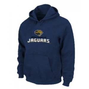 Jacksonville Jaguars Authentic Logo Pullover Hoodie D.Blue