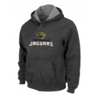 Jacksonville Jaguars Authentic Logo Pullover Hoodie D.Grey