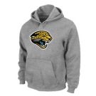 Jacksonville Jaguars Logo Pullover Hoodie Grey