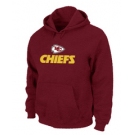 Kansas City Chiefs Authentic Logo Pullover Hoodie RED