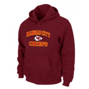 Kansas City Chiefs Heart & Soul Pullover Hoodie Red