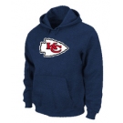 Kansas City Chiefs Logo Pullover Hoodie D.Blue