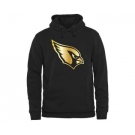 Mens Arizona Cardinals Pro Line Black Gold Collection Pullover Hoodie