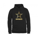 Mens Dallas Cowboys Pro Line Black Gold Collection Pullover Hoodie