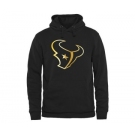 Mens Houston Texans Pro Line Black Gold Collection Pullover Hoodie