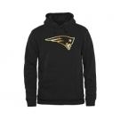 Mens New England Patriots Pro Line Black Gold Collection Pullover Hoodie