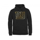 Mens New York Giants Pro Line Black Gold Collection Pullover Hoodie