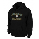 Miami Dolphins Heart & Soul Pullover Hoodie Black