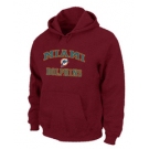 Miami Dolphins Heart & Soul Pullover Hoodie RED