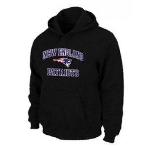 New England Patriots Heart & Soul Pullover Hoodie Black