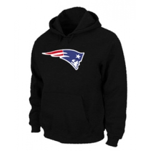 New England Patriots Logo Pullover Hoodie black