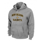 New Orleans Sains Heart & Soul Pullover Hoodie Grey