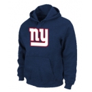 New York Giants Authentic Logo Pullover Hoodie D.Blue