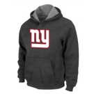 New York Giants Authentic Logo Pullover Hoodie D.Grey