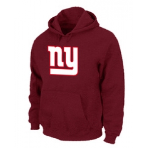 New York Giants Authentic Logo Pullover Hoodie RED