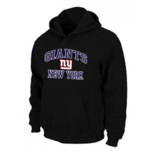 New York Giants Heart & Soul Pullover Hoodie Black