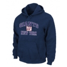 New York Giants Heart & Soul Pullover Hoodie D.Blue